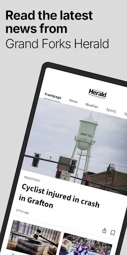 Скриншот 1 — Grand Forks Herald E-paper