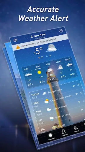 Скриншот 3 — Местный Погодный Виджет Погоды