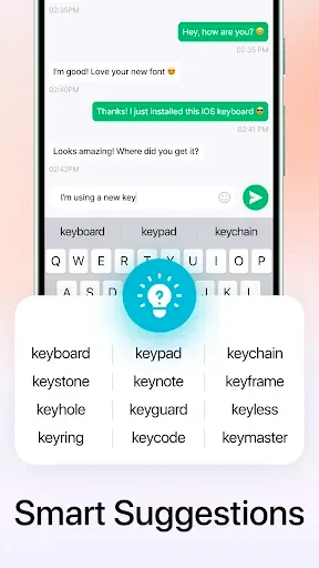 Скриншот 4 — iphone 15 Keyboard Fonts Emoji