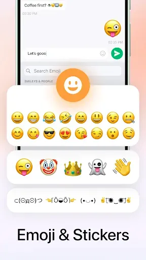Скриншот 5 — iphone 15 Keyboard Fonts Emoji