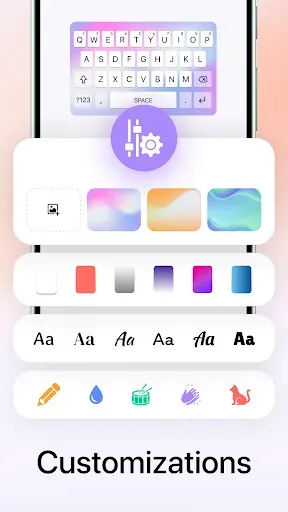 Скриншот 6 — iphone 15 Keyboard Fonts Emoji