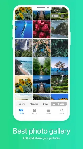 Скриншот 1 — Gallery Phone 15, OS 17 Photos