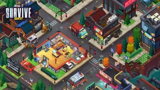 Скриншот 8 — Merge 2 Survive: Зомби Игры