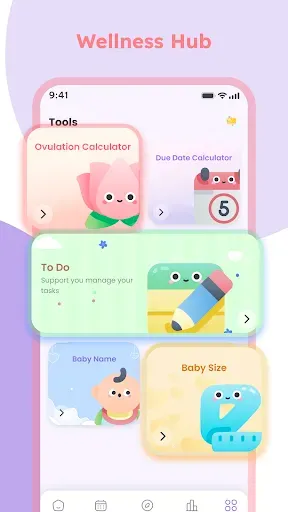 Скриншот 3 — Pregnant Tracker - Baby Bump