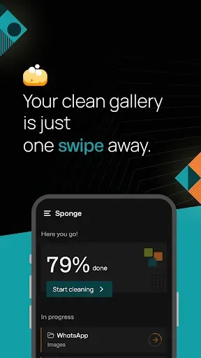 Скриншот 1 — Sponge - Gallery Cleaner