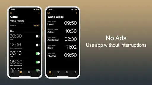 Скриншот 8 — Clock Phone 15 Pro, Alarm Pro