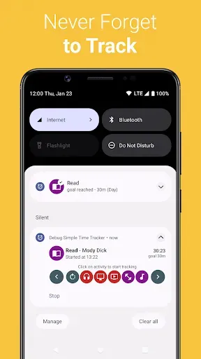 Скриншот 6 — Simple Time Tracker