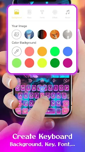 Скриншот 3 — Keyboard Maker: Keyboard Theme