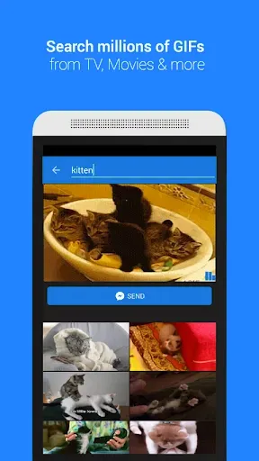 Скриншот 2 — GIF Keyboard by Tenor