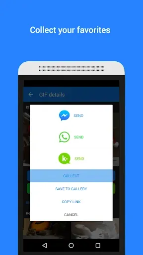 Скриншот 3 — GIF Keyboard by Tenor