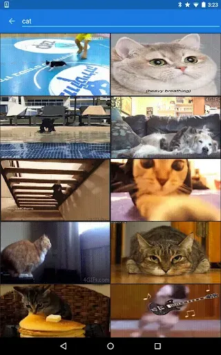 Скриншот 4 — GIF Keyboard by Tenor