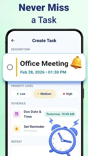 Скриншот 2 — To Do List: Planner & Calendar