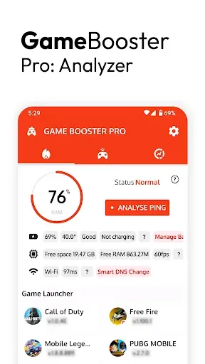 Скриншот 7 — Game Booster Pro: Turbo Mode