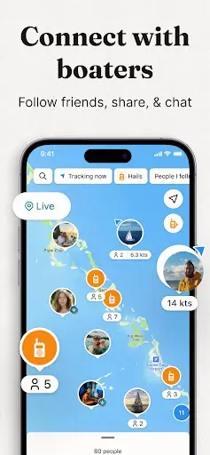 Скриншот 4 — SeaPeople: Boat Tracker