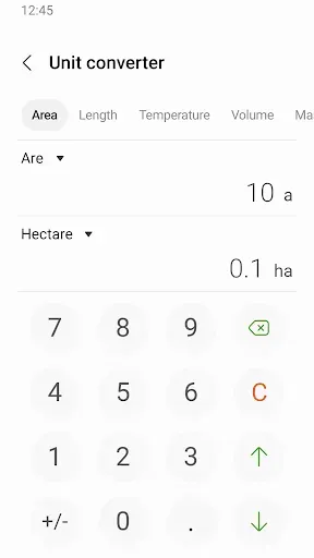 Скриншот 5 — Samsung Calculator