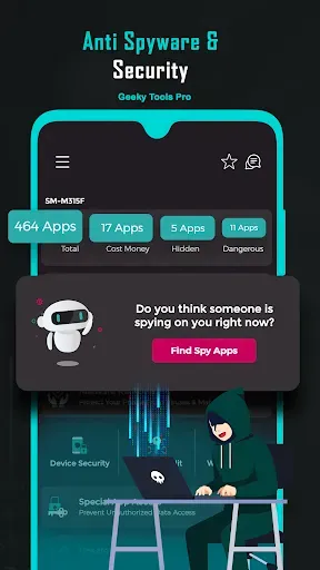 Скриншот 2 — Geek Security: Anti Hack & Spy
