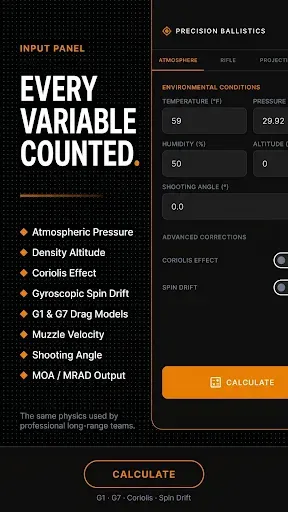 Скриншот 3 — Ballistics Calculator