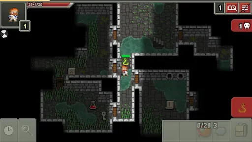 Скриншот 1 — Shattered Pixel Dungeon