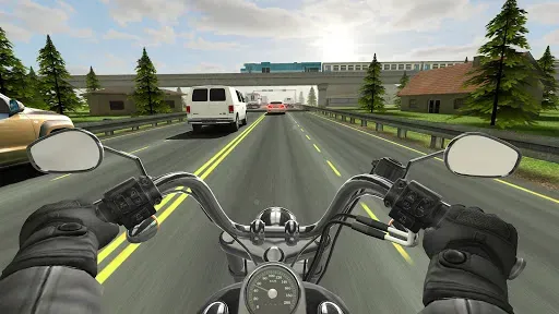 Скриншот 1 — Traffic Rider