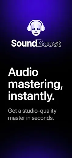 Скриншот 1 — Мастеринг звука - SoundBoost