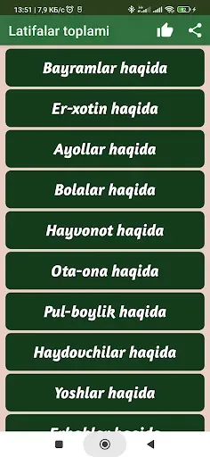 Скриншот 2 — Kulgu, Hazil, Latifa, Afandi