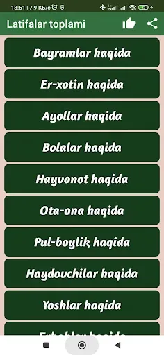 Скриншот 6 — Kulgu, Hazil, Latifa, Afandi