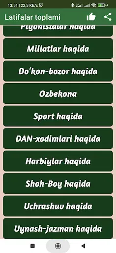 Скриншот 7 — Kulgu, Hazil, Latifa, Afandi