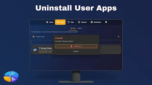 Скриншот 2 — Очистка памяти - Android TV