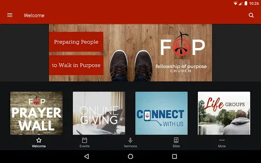 Скриншот 4 — Fellowship of Purpose Church