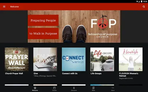 Скриншот 7 — Fellowship of Purpose Church