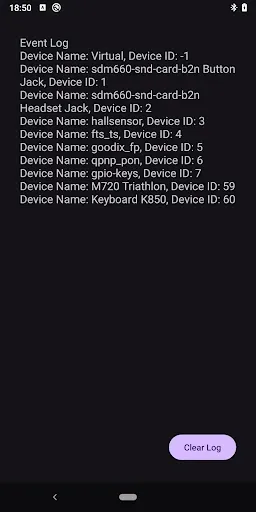 Скриншот 1 — Simple Keyboard & Mouse Tester