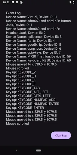 Скриншот 2 — Simple Keyboard & Mouse Tester