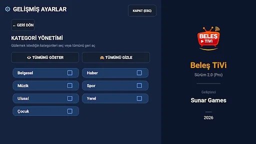 Скриншот 6 — Beleş TiVi