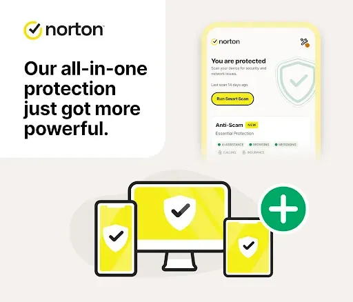 Скриншот 1 — Norton360 Antivirus & Security