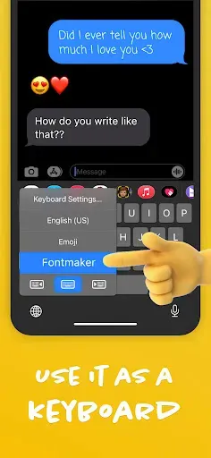 Скриншот 7 — Fontmaker - Font Keyboard App
