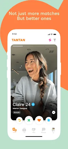 Скриншот 3 — tantan - Global Dating App