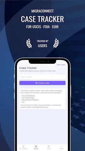 Скриншот 6 — MigraConnect Case Tracker