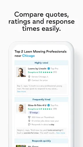 Скриншот 5 — Thumbtack: Hire Service Pros