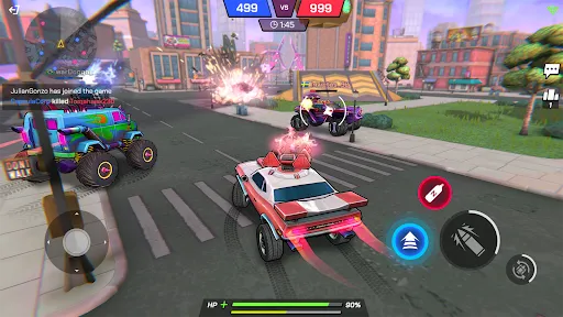Скриншот 2 — Battle Cars: Бои на машинах