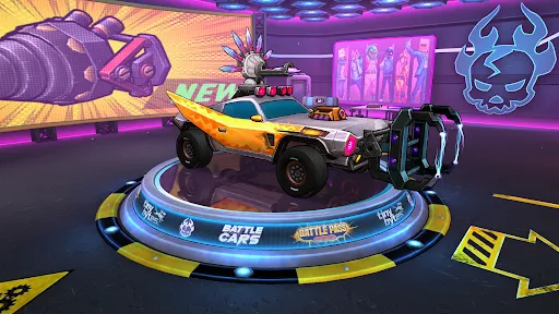 Скриншот 3 — Battle Cars: Бои на машинах