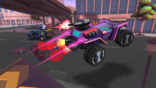 Скриншот 5 — Battle Cars: Бои на машинах