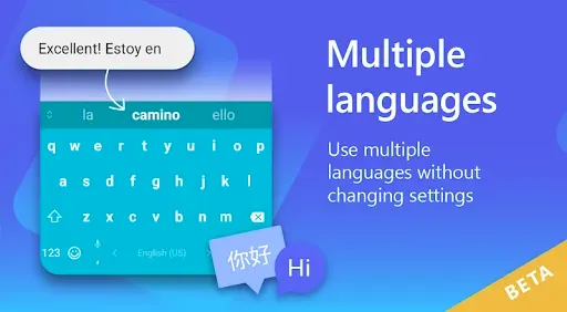 Скриншот 6 — Microsoft SwiftKey Beta