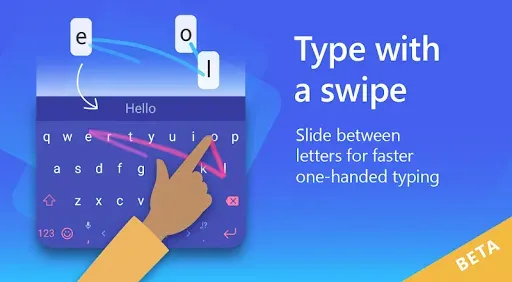 Скриншот 7 — Microsoft SwiftKey Beta
