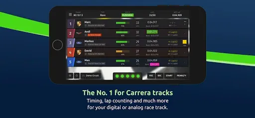 Скриншот 1 — SmartRace for Carrera Digital