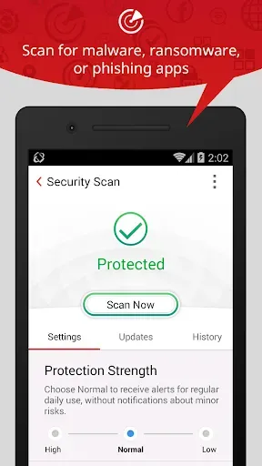Скриншот 1 — Mobile Security & Antivirus