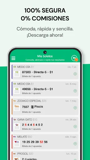 Скриншот 3 — TuLotero Compra Lotería online