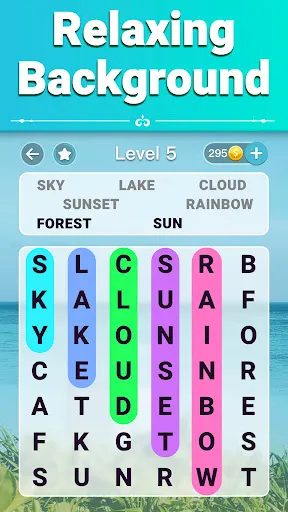 Скриншот 5 — Vita Word Search for Seniors