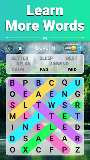 Скриншот 6 — Vita Word Search for Seniors