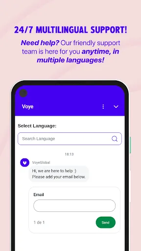 Скриншот 5 — Voye Global - Best Travel eSIM