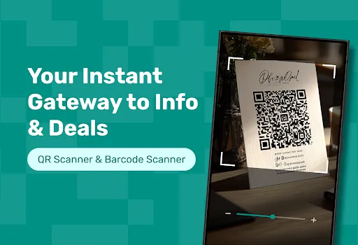 Скриншот 1 — QR Scanner & Barcode Scanner